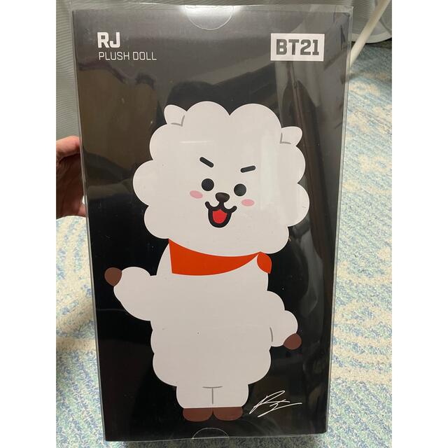 BT21(ビーティーイシビル)のBT21 PLUSH DOLL RJ エンタメ/ホビーのタレントグッズ(アイドルグッズ)の商品写真