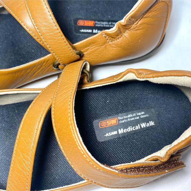 アサヒシューズ(アサヒシューズ)のASAHI medical walk メディカルウォーク　ストラップシューズ レディースの靴/シューズ(ハイヒール/パンプス)の商品写真