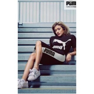 プーマ(PUMA)のローラさん着用☆プーマ　PUMA リボンスニーカー(スニーカー)