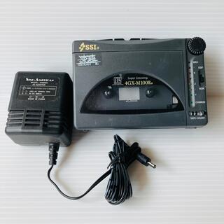 カセットプレーヤー 速聴機 4GX-MlOOR ブラック(ポータブルプレーヤー)