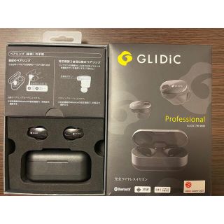 ソフトバンク(Softbank)のふくさま専用　GLIDiC TW-9000 メタリックブラック (ヘッドフォン/イヤフォン)