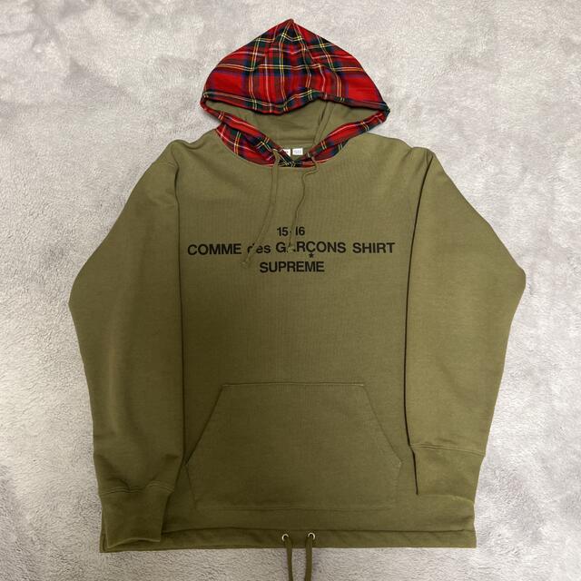 Supreme(シュプリーム)のsupreme comme des garcons パーカー シュプリーム メンズのトップス(パーカー)の商品写真