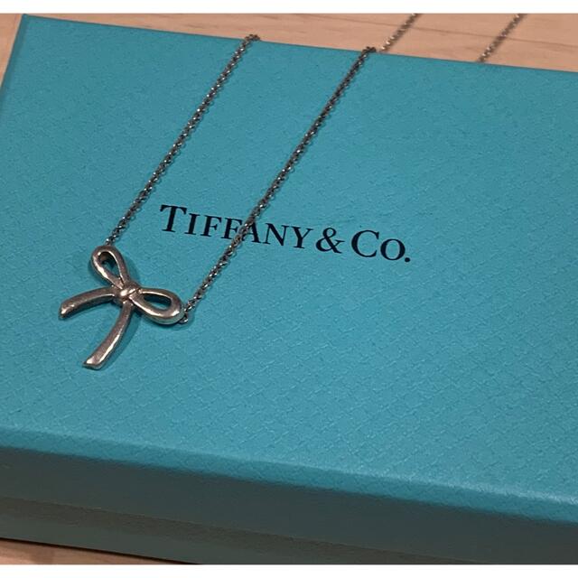 【専用】Tiffany&Co ネックレス　リボンモチーフ