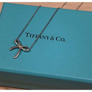 ティファニー(Tiffany & Co.)の【専用】Tiffany&Co ネックレス　リボンモチーフ(ネックレス)