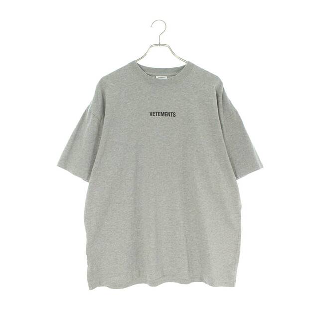 ヴェトモン  19AW  UAH20TR611 フロントロゴパッチTシャツ メンズ XS