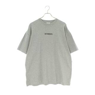 ヴェトモン(VETEMENTS)のヴェトモン  19AW  UAH20TR611 フロントロゴパッチTシャツ メンズ XS(Tシャツ/カットソー(半袖/袖なし))
