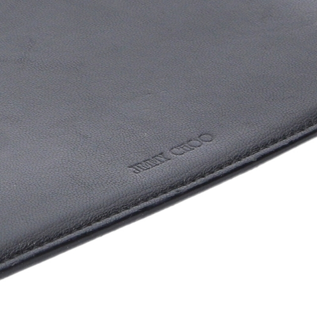 JIMMY CHOO ジミーチュウ スタースタッズレザーipadケース メンズ 直売一掃 本物 名作 iPadケース黒 スタースタッズ ジミーチュウ Choo Jimmy その他