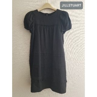 ジルスチュアート(JILLSTUART)のJILLSTUART(ジルスチュアート)　半袖ワンピース　シルク入り(ミニワンピース)