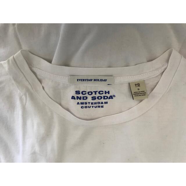 SCOTCH & SODA(スコッチアンドソーダ)のスコッチアンドソーダ SCOTCH＆SODA クルーネック 無地 半袖Tシャツ メンズのトップス(Tシャツ/カットソー(半袖/袖なし))の商品写真