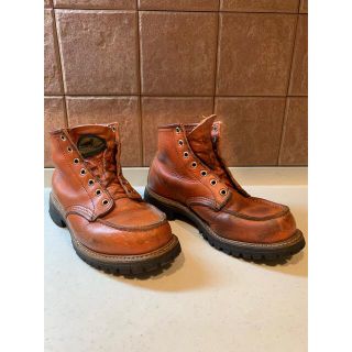 レッドウィング(REDWING)のレッドウィング アイリッシュセッター ブーツ　半円犬タグ　ビブラムソール(ブーツ)