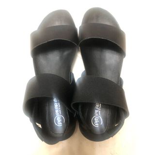 ビルケンシュトック(BIRKENSTOCK)の試着のみ　サンダル　pilar monet ブラック(サンダル)