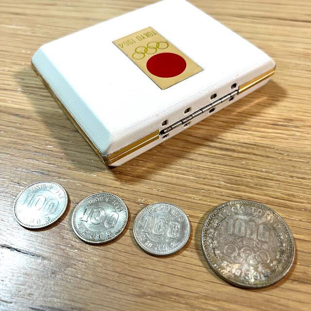 東京オリンピック(1964)記念 百円硬貨/千円硬貨/ケース 記念硬貨100円硬貨