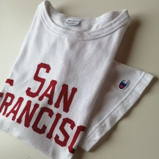 チャンピオン(Champion)のチャンピオン★復刻トリコタグ★プリントT★USED★SANFRANCISCO(Tシャツ/カットソー(半袖/袖なし))