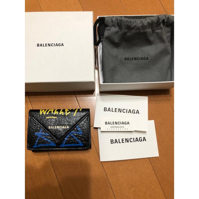 Balenciaga(バレンシアガ)のバレンシアガ BALENCIGA グラフィティ 3つ折り財布 メンズのファッション小物(折り財布)の商品写真