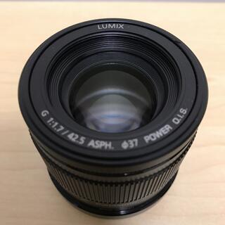 パナソニック(Panasonic)のLUMIX G 42.5mm/F1.7 HS043-K(レンズ(単焦点))