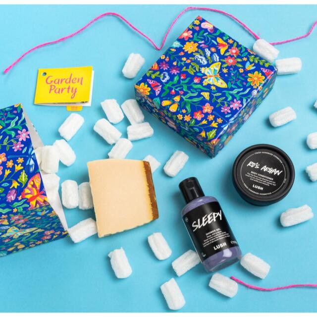 LUSH(ラッシュ)の【期間限定！】LUSH ガーデンパーティー ギフト コスメ/美容のボディケア(ボディソープ/石鹸)の商品写真