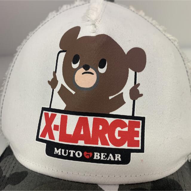 品質が 希少!!XLARGE - XLARGE × キャップ BEAR☆コラボ MUTO キャップ