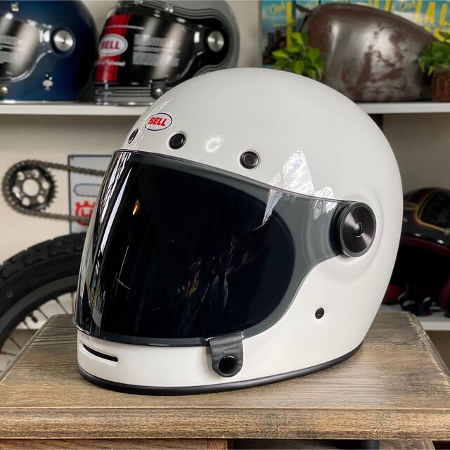 BELL - 新品☆US BELL BULLITT ベル ブリット フルフェイス ホワイト/L