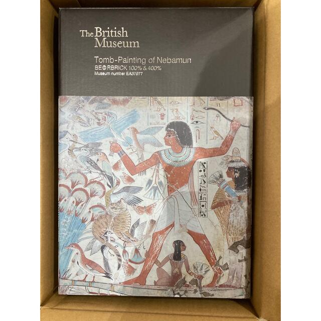 BE@RBRICK(ベアブリック)のThe British Museum BE@RBRICK 　100% & 400 ハンドメイドのおもちゃ(フィギュア)の商品写真