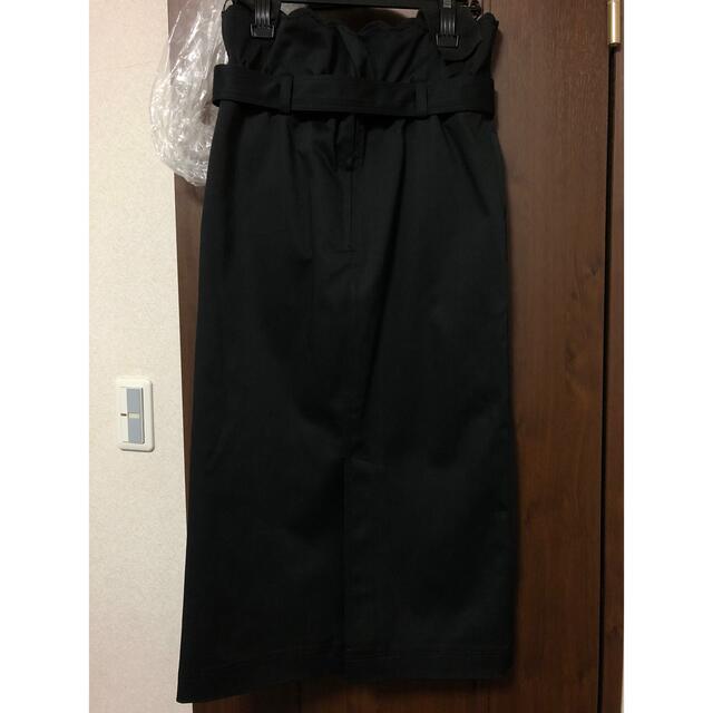 rosymonster scallop I-line skirt ブラックM 5