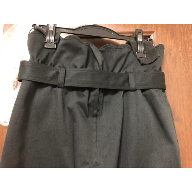 rosymonster scallop I-line skirt ブラックM - ロングスカート