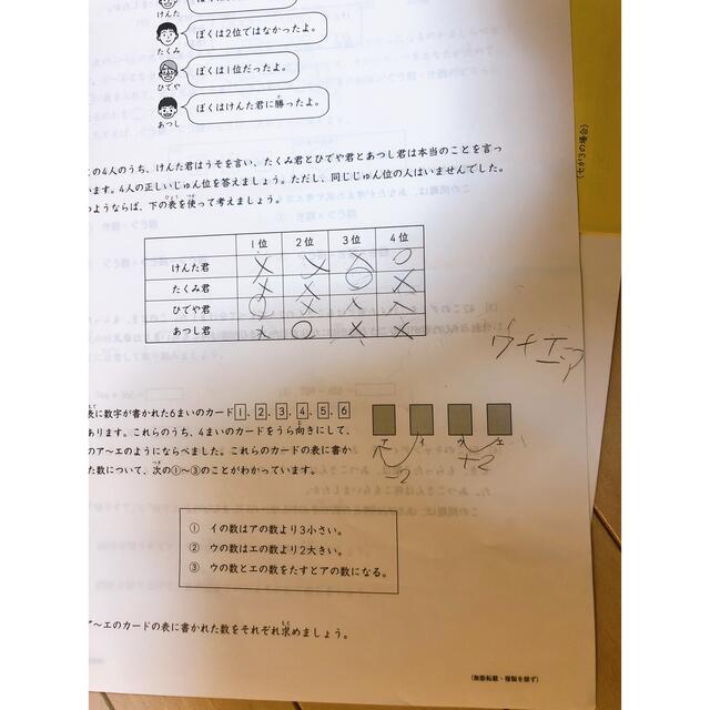 日能研 マイファーストテスト 2018年 3年 1