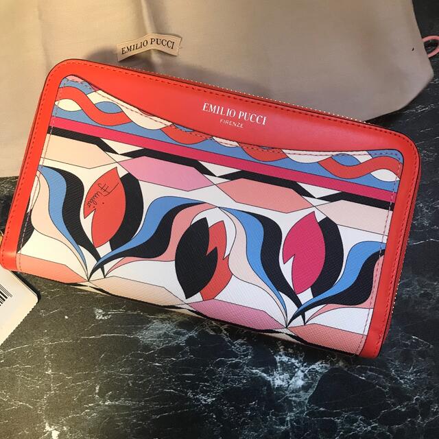 EMILIO PUCCI - エミリオプッチ 新品 ジップラウンド 長財布 EMILIO