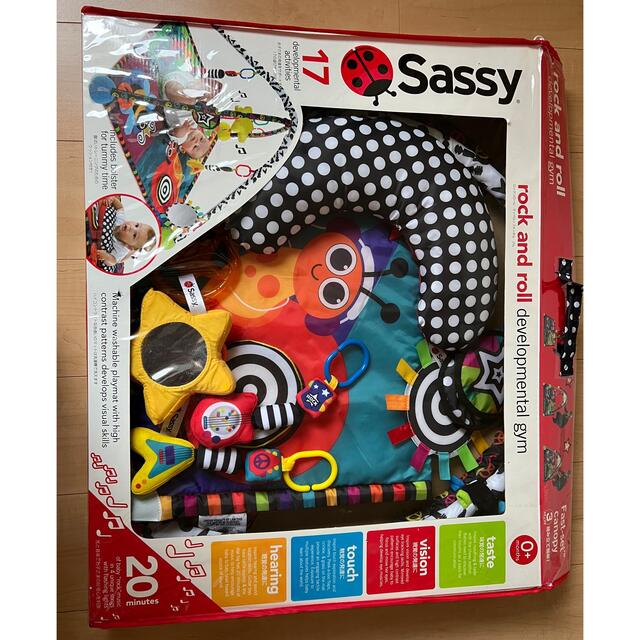 Sassy(サッシー)のsassy プレイマット キッズ/ベビー/マタニティのおもちゃ(ベビージム)の商品写真