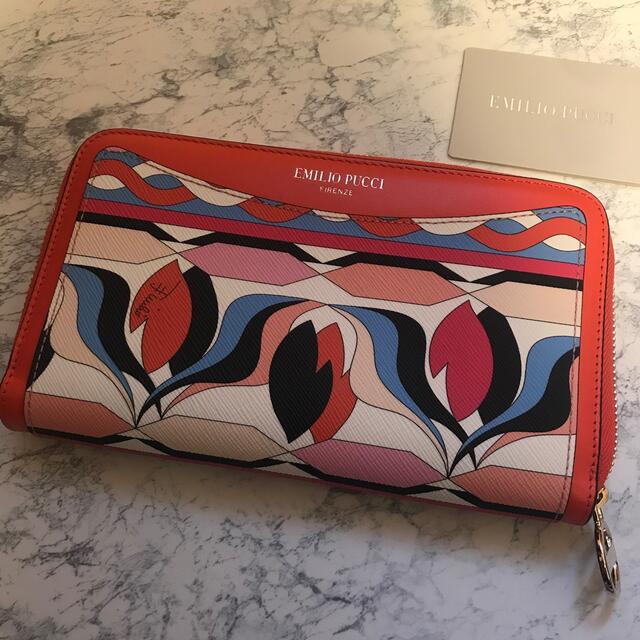 EMILIO PUCCI(エミリオプッチ)のエミリオプッチ 新品 ジップラウンド 長財布 EMILIO PUCCI  レディースのファッション小物(財布)の商品写真