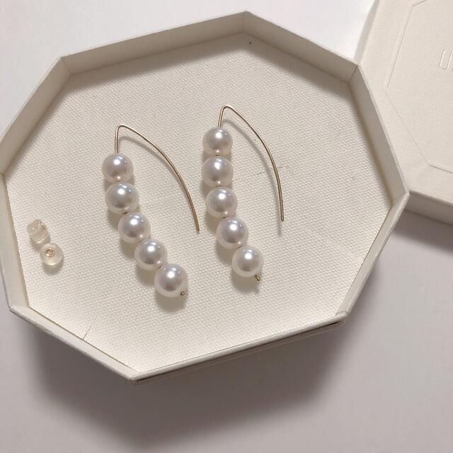 パール 5連 ピアス | friendsfortheearth.com