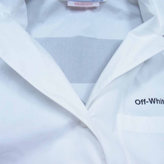 OFF-WHITE(オフホワイト)のオフホワイト ブラウス OWGA071F21FAB0050100 ボウリング レディースのトップス(シャツ/ブラウス(長袖/七分))の商品写真