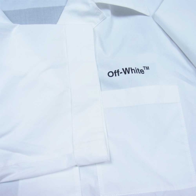 OFF-WHITE(オフホワイト)のオフホワイト ブラウス OWGA071F21FAB0050100 ボウリング レディースのトップス(シャツ/ブラウス(長袖/七分))の商品写真