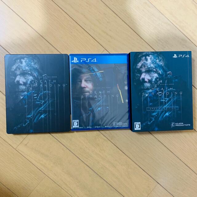 新品　PS4 DEATH STRANDING スペシャルエディション エンタメ/ホビーのゲームソフト/ゲーム機本体(家庭用ゲームソフト)の商品写真