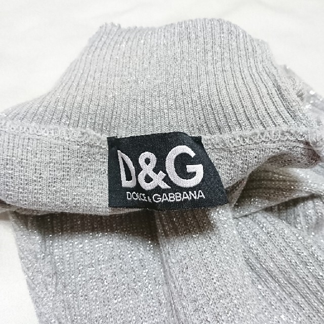 DOLCE&GABBANA(ドルチェアンドガッバーナ)のD&G DOLCE&GABBANA ドルガバ トップス ノースリーブ カットソー レディースのトップス(カットソー(半袖/袖なし))の商品写真