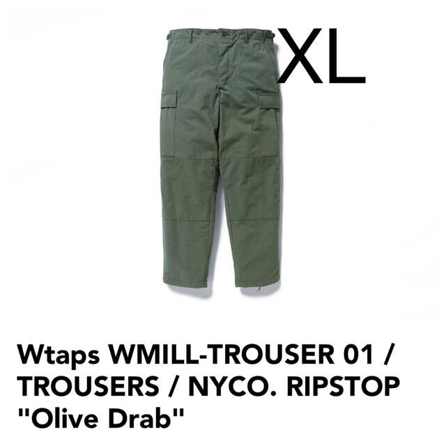 Wtaps WMILL-TROUSER 01 / TROUSERS XL 【値下げ】 19380円 www.gold
