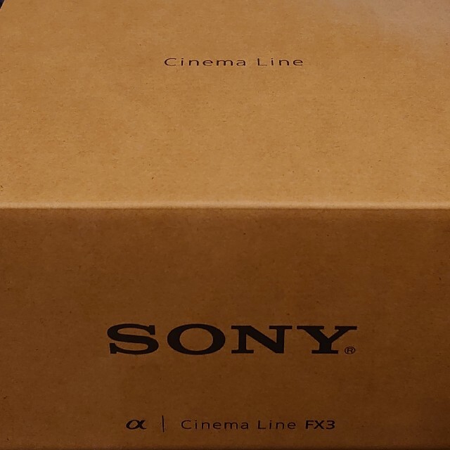 SONY(ソニー)のSONY ILME-FX3 Cinema Line ビデオカメラ 未開封 スマホ/家電/カメラのカメラ(ビデオカメラ)の商品写真