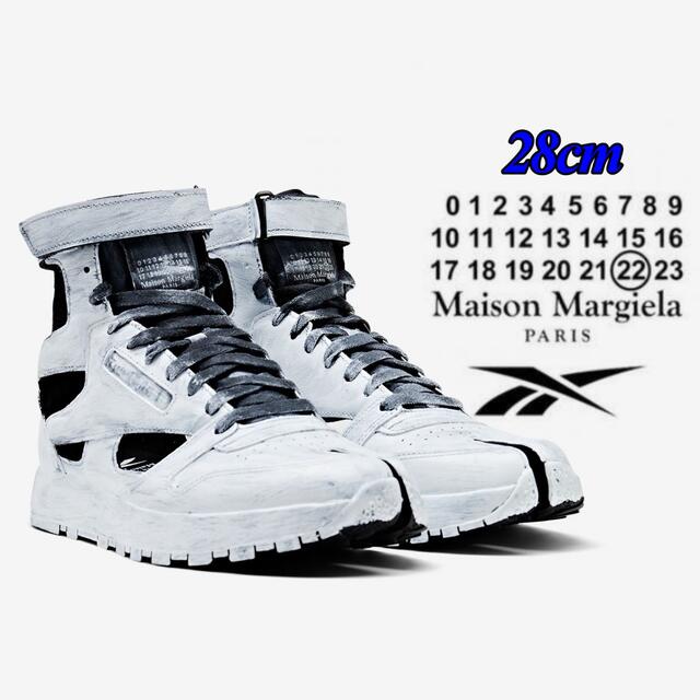 Maison Martin Margiela(マルタンマルジェラ)のMaison Margiela reebok Tabi Hi 28cm メンズの靴/シューズ(スニーカー)の商品写真