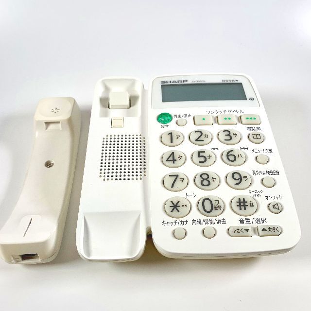 SHARP シャープ 電話機 JD-320CL 美品