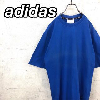 アディダス(adidas)の希少 90s アディダス Tシャツ プリント トレフォイルロゴ(Tシャツ/カットソー(半袖/袖なし))