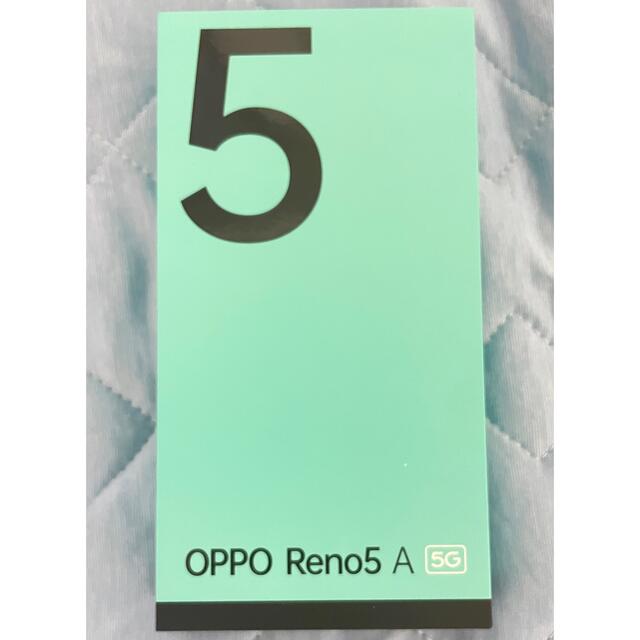 OPPO Reno5 A eSIM A103OP　シルバーブラック