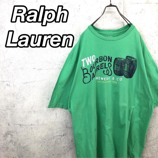 Ralph Lauren(ラルフローレン)の希少 90s チャップス ラルフローレン Tシャツ プリント ビッグシルエット メンズのトップス(Tシャツ/カットソー(半袖/袖なし))の商品写真