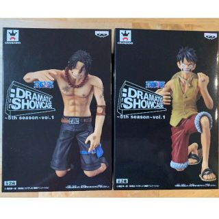 バンプレスト(BANPRESTO)のONE PIECE　ワンピース フィギュア　ルフィ、エース(アニメ/ゲーム)