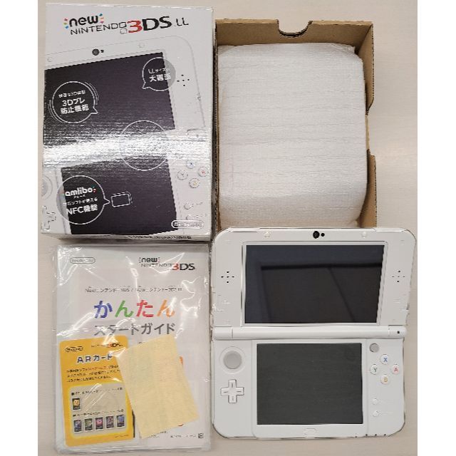 任天堂 new 3DS LL  本体 パールホワイト