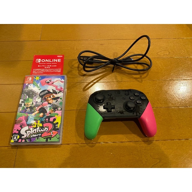 お早め配送 スプラトゥーン2 すぐに遊べる Proコントローラーセット