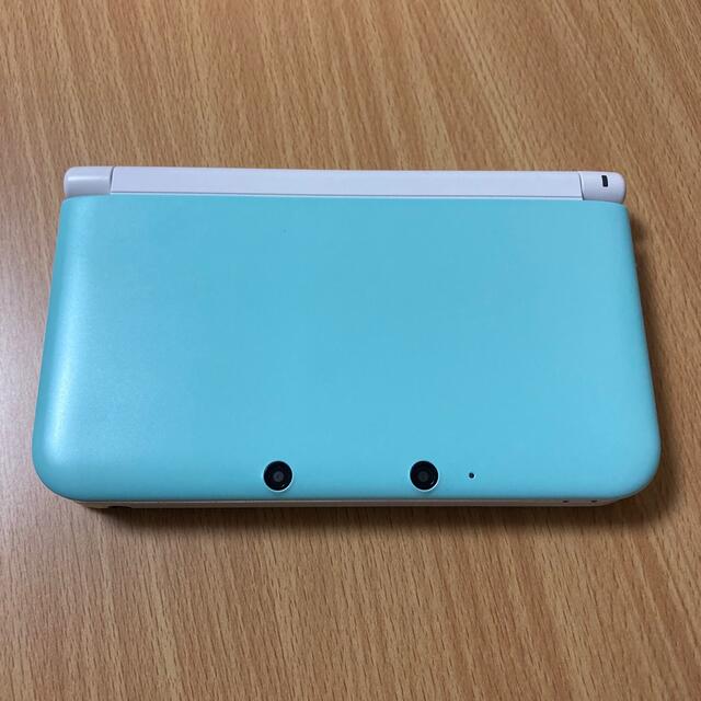 【美品】ニンテンドー3DS LL  〈ミント×ホワイト〉アダプター付きゲームソフト/ゲーム機本体