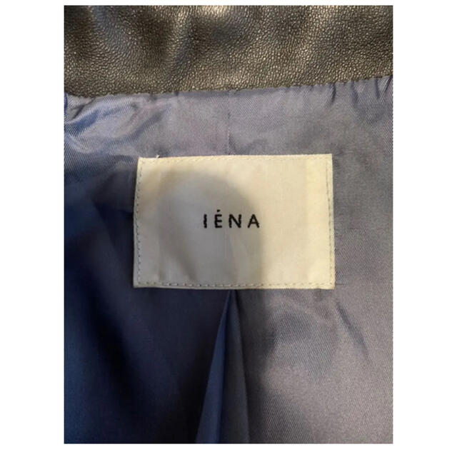 IENA(イエナ)のIENA ライダースジャケット36サイズ レディースのジャケット/アウター(ライダースジャケット)の商品写真