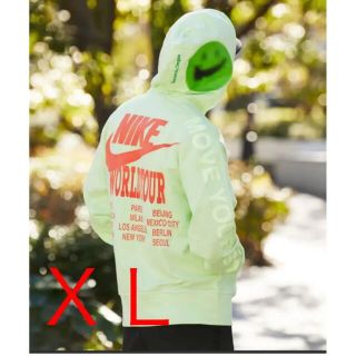 ナイキ(NIKE)のNIKE wtour フーディー　XL ワールドツアー(パーカー)