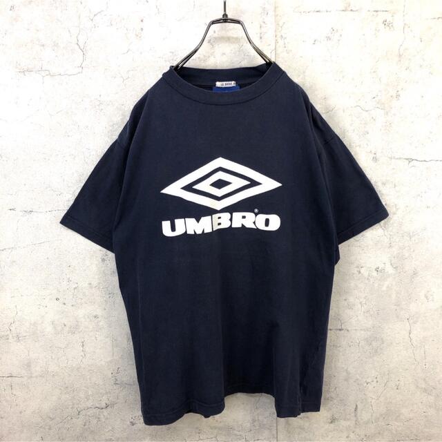 UMBRO(アンブロ)の希少 90s アンブロ Tシャツ  ビッグプリント バックプリント メンズのトップス(Tシャツ/カットソー(半袖/袖なし))の商品写真