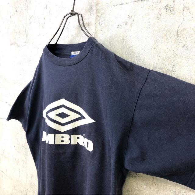 UMBRO(アンブロ)の希少 90s アンブロ Tシャツ  ビッグプリント バックプリント メンズのトップス(Tシャツ/カットソー(半袖/袖なし))の商品写真