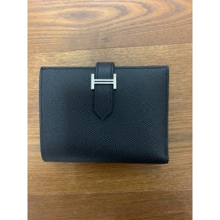 エルメス(HERMES)のドナルド様専用　エルメス　ベアンコンパクト 黒(財布)